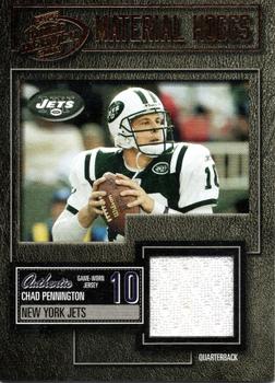 2003 Playoff Hogg Heaven - Material Hoggs Bronze #MH-11 Chad Pennington Front