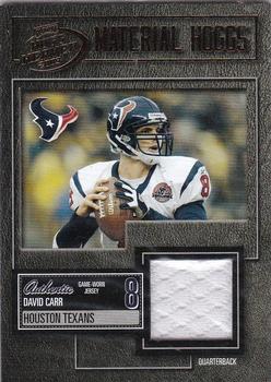 2003 Playoff Hogg Heaven - Material Hoggs Bronze #MH-18 David Carr Front