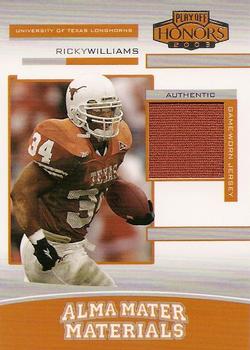 2003 Playoff Honors - Alma Mater Materials #AM-18 Ricky Williams Front