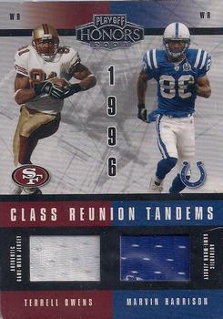 2003 Playoff Honors - Class Reunion Tandems #CRT-9 Terrell Owens / Marvin Harrison Front