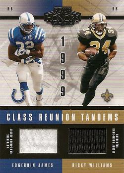 2003 Playoff Honors - Class Reunion Tandems #CRT-15 Edgerrin James / Ricky Williams Front