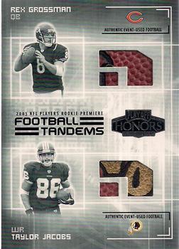 2003 Playoff Honors - Football Tandems #JT-8 Rex Grossman / Taylor Jacobs Front