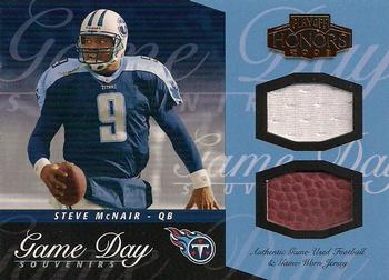 2003 Playoff Honors - Game Day Souvenirs Bronze #GDS3 Steve McNair Front