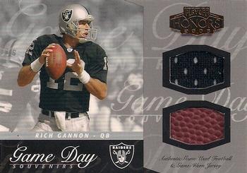 2003 Playoff Honors - Game Day Souvenirs Bronze #GDS6 Rich Gannon Front
