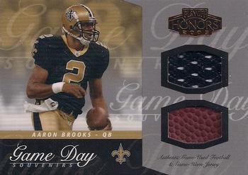 2003 Playoff Honors - Game Day Souvenirs Bronze #GDS8 Aaron Brooks Front