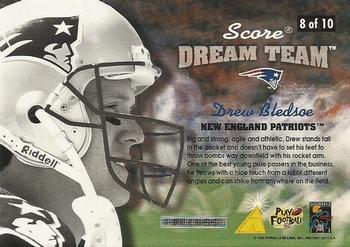 1996 Score - Dream Team #8 Drew Bledsoe Back
