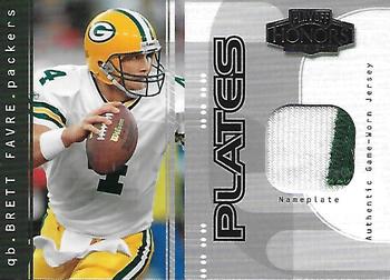 2003 Playoff Honors - Plates #PP-2 Brett Favre Front