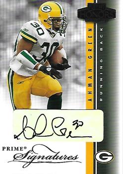 2003 Playoff Honors - Prime Signatures #PS-5 Ahman Green Front