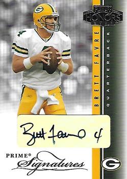 2003 Playoff Honors - Prime Signatures #PS-30 Brett Favre Front