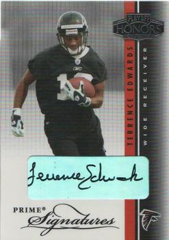 2003 Playoff Honors - Prime Signatures #PS-50 Terrence Edwards Front