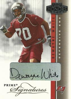 2003 Playoff Honors - Prime Signatures #PS-52 DeWayne White Front
