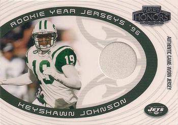 2003 Playoff Honors - Rookie Year Jerseys #RYJ3 Keyshawn Johnson Front
