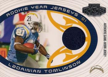 2003 Playoff Honors - Rookie Year Jerseys #RYJ9 LaDainian Tomlinson Front