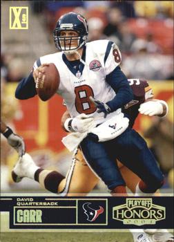2003 Playoff Honors - X's #21 David Carr Front