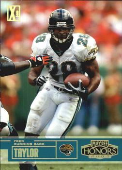 2003 Playoff Honors - X's #34 Fred Taylor Front