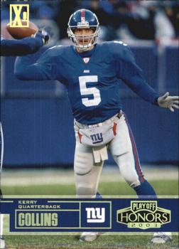 2003 Playoff Honors - X's #54 Kerry Collins Front