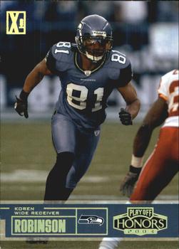 2003 Playoff Honors - X's #57 Koren Robinson Front