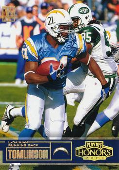 2003 Playoff Honors - X's #59 LaDainian Tomlinson Front