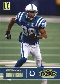 2003 Playoff Honors - X's #63 Marvin Harrison Front