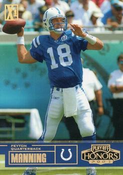 2003 Playoff Honors - X's #71 Peyton Manning Front