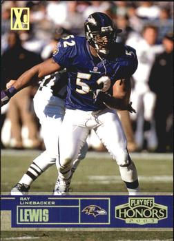 2003 Playoff Honors - X's #75 Ray Lewis Front