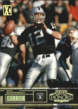 2003 Playoff Honors - X's #76 Rich Gannon Front