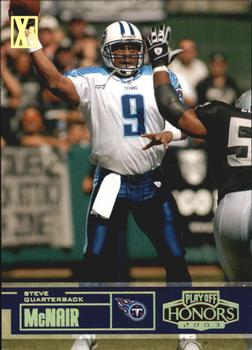 2003 Playoff Honors - X's #83 Steve McNair Front