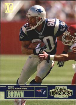 2003 Playoff Honors - X's #96 Troy Brown Front