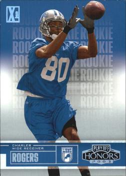 2003 Playoff Honors - X's #117 Charles Rogers Front