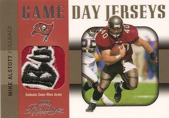 2003 Playoff Prestige - Game Day Jerseys #GDJ-13 Mike Alstott Front