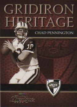 2003 Playoff Prestige - Gridiron Heritage #GH-19 Chad Pennington Front