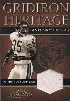 2003 Playoff Prestige - Gridiron Heritage Jerseys #GH-12 Anthony Thomas Front