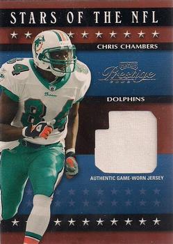 2003 Playoff Prestige - Stars of the NFL Jerseys #SN-2 Chris Chambers Front