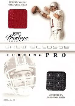2003 Playoff Prestige - Turning Pro Jerseys #TP-1 Drew Bledsoe Front