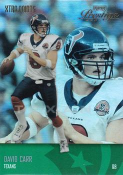 2003 Playoff Prestige - Xtra Points Green #55 David Carr Front