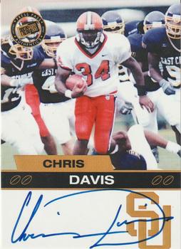 2003 Press Pass - Autographs Bronze #NNO Chris Davis Front