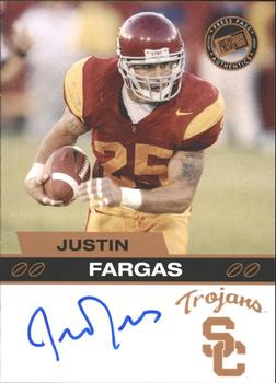 2003 Press Pass - Autographs Bronze #NNO Justin Fargas Front