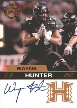 2003 Press Pass - Autographs Bronze #NNO Wayne Hunter Front