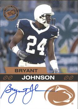 2003 Press Pass - Autographs Bronze #NNO Bryant Johnson Front