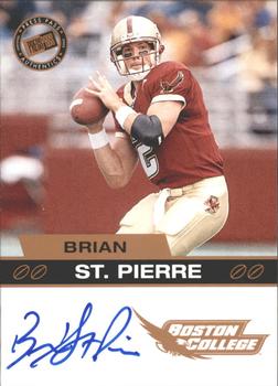 2003 Press Pass - Autographs Bronze #NNO Brian St. Pierre Front