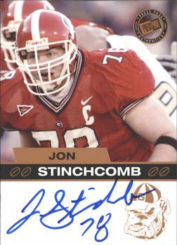 2003 Press Pass - Autographs Bronze #NNO Jonathan Stinchcomb Front