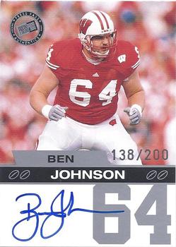 2003 Press Pass - Autographs Silver #NNO Ben Johnson Front
