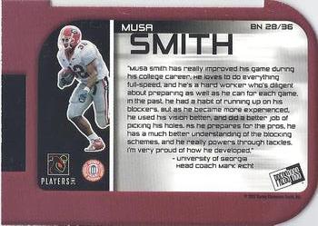 2003 Press Pass - Big Numbers #BN28 Musa Smith Back