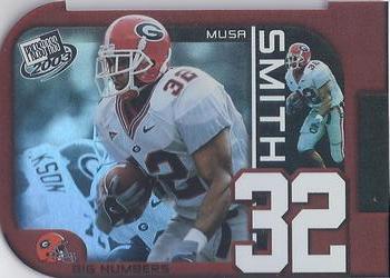 2003 Press Pass - Big Numbers #BN28 Musa Smith Front