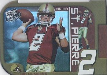 2003 Press Pass - Big Numbers #BN30 Brian St. Pierre Front