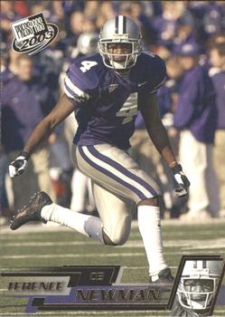 2003 Press Pass - Gold Zone #G38 Terence Newman Front