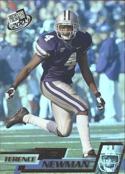 2003 Press Pass - Reflectors #R38 Terence Newman Front