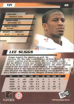 2003 Press Pass - Torquers #T21 Lee Suggs Back