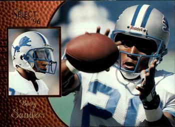 1996 Select #76 Barry Sanders Front