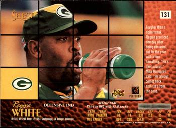 1996 Select #131 Reggie White Back